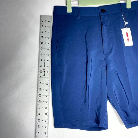Full Send NelkBoys Performance Golf Shorts Dark Blue Mens Size Medium NEW - Picture 10 of 12